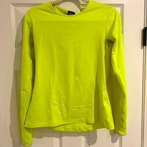 Excellent Condition Nike Women’s Neon Yellow Long Sleeve Athletic T-Shirt